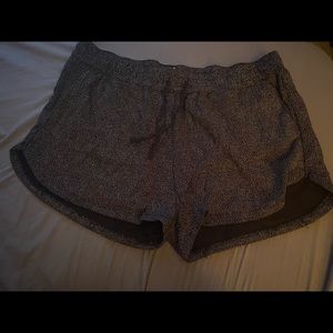 Black & White Polka Dot Drawstring Shorts